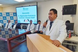 ESSALUD APURÍMAC DA LA BIENVENIDA A SU NUEVO DIRECTOR, DR. MIGUEL HUARANCCA CONTRERAS