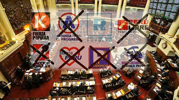 CAMBIA EL MAPA POLÍTICO: SEIS PARTIDOS QUEDARÍAN FUERA DEL CONGRESO